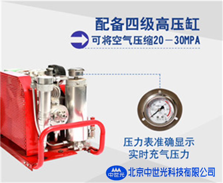 WH-200/33空气压缩机也叫空气充填泵