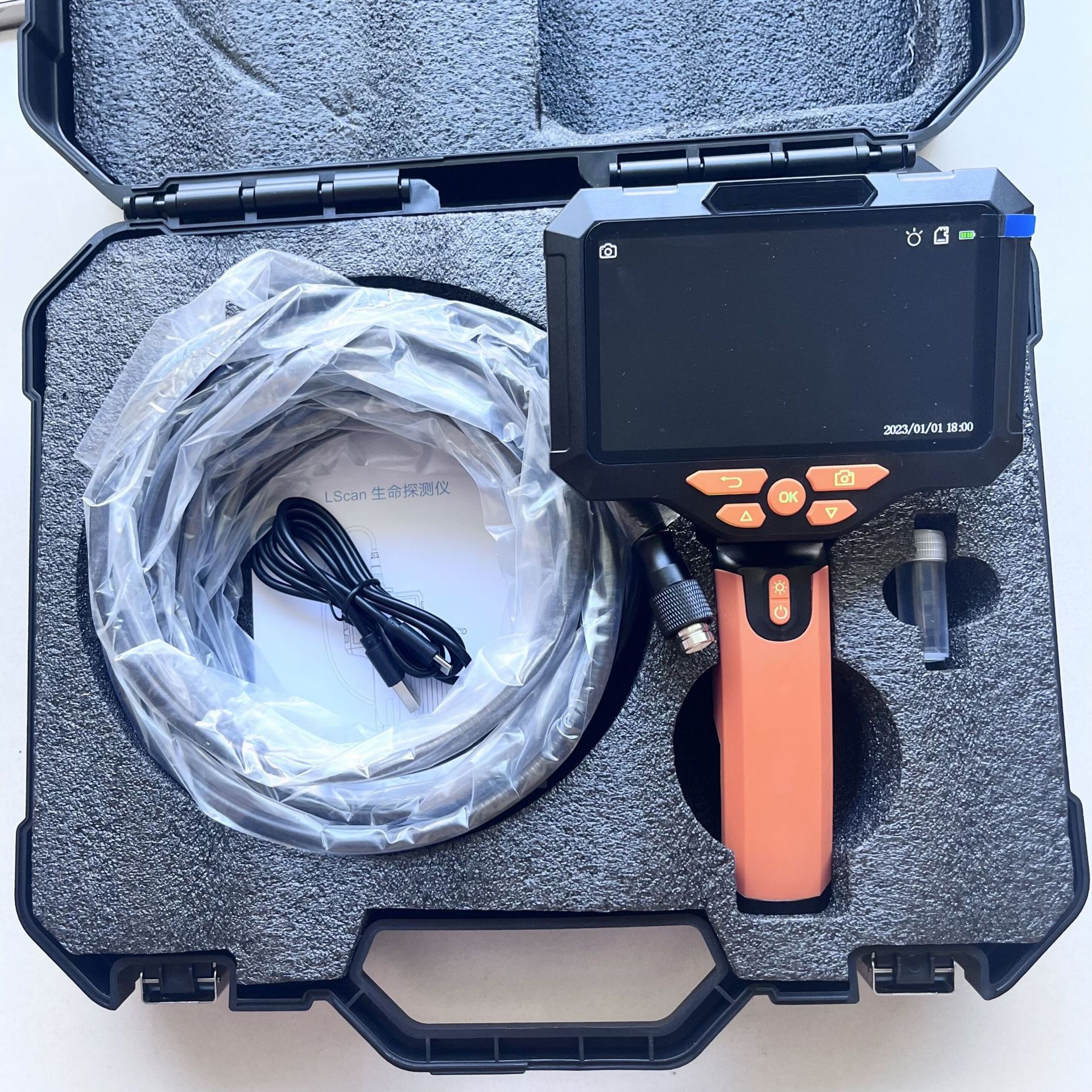 LScan-V5红外生命探测仪 光学生命探测仪5米夜视蛇眼视频搜救仪器