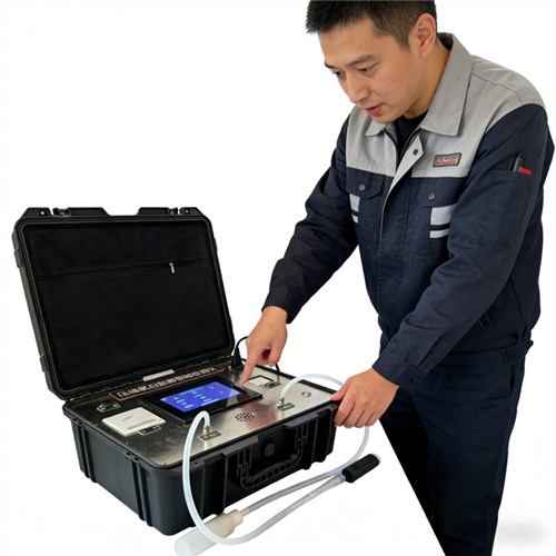 YZZJⅡP型压缩氧自救器智能检测仪